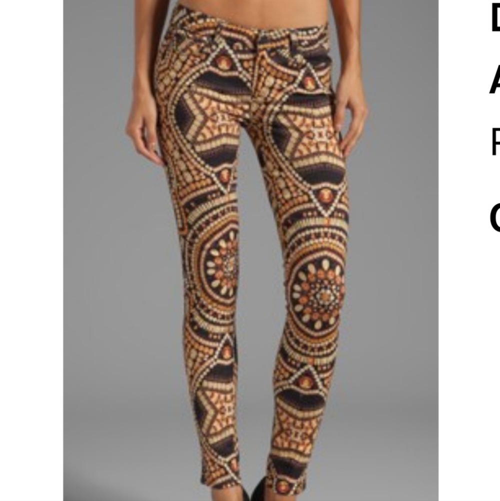 ❤ NWOT! PAIGE VERDUGO ULTRA SKINNY JEANS -  AMBER CROWN JEWELS, 0 (25) - Picture 6 of 6